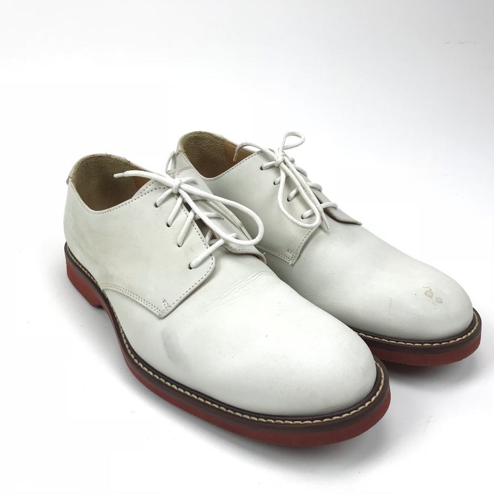 G.H. Bass&Co Burlington White Mens 10M Dress Shoes